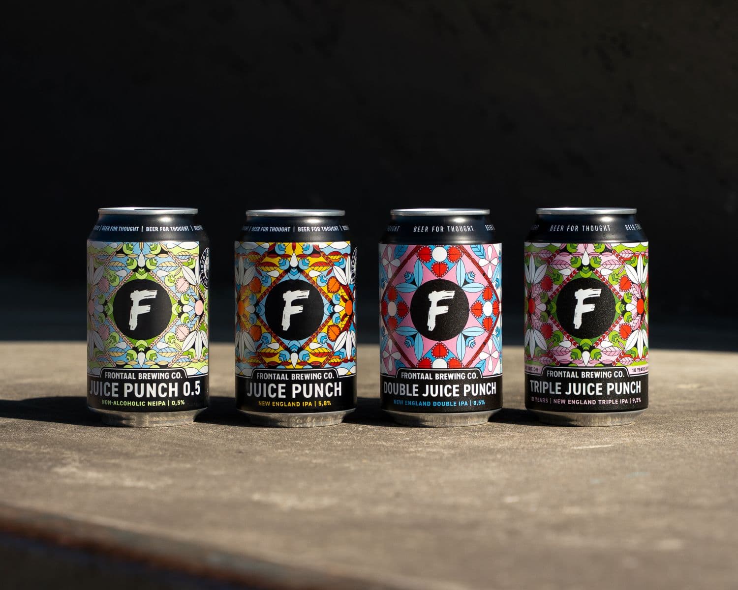 Juice Punch serie Frontaal Brewing Company speciaalbier Breda Core range